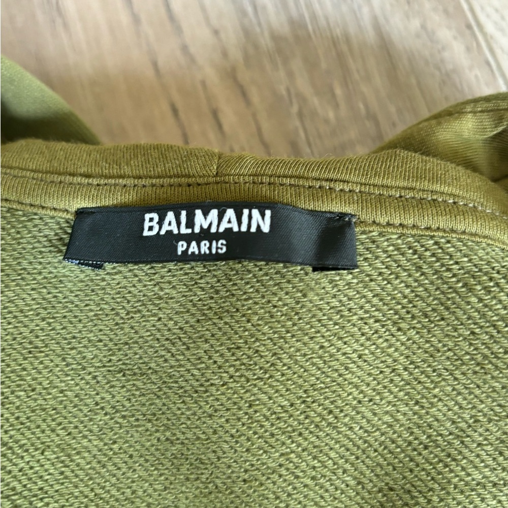Balmain Paris Zip Up Sweater - Picture 6 of 6
